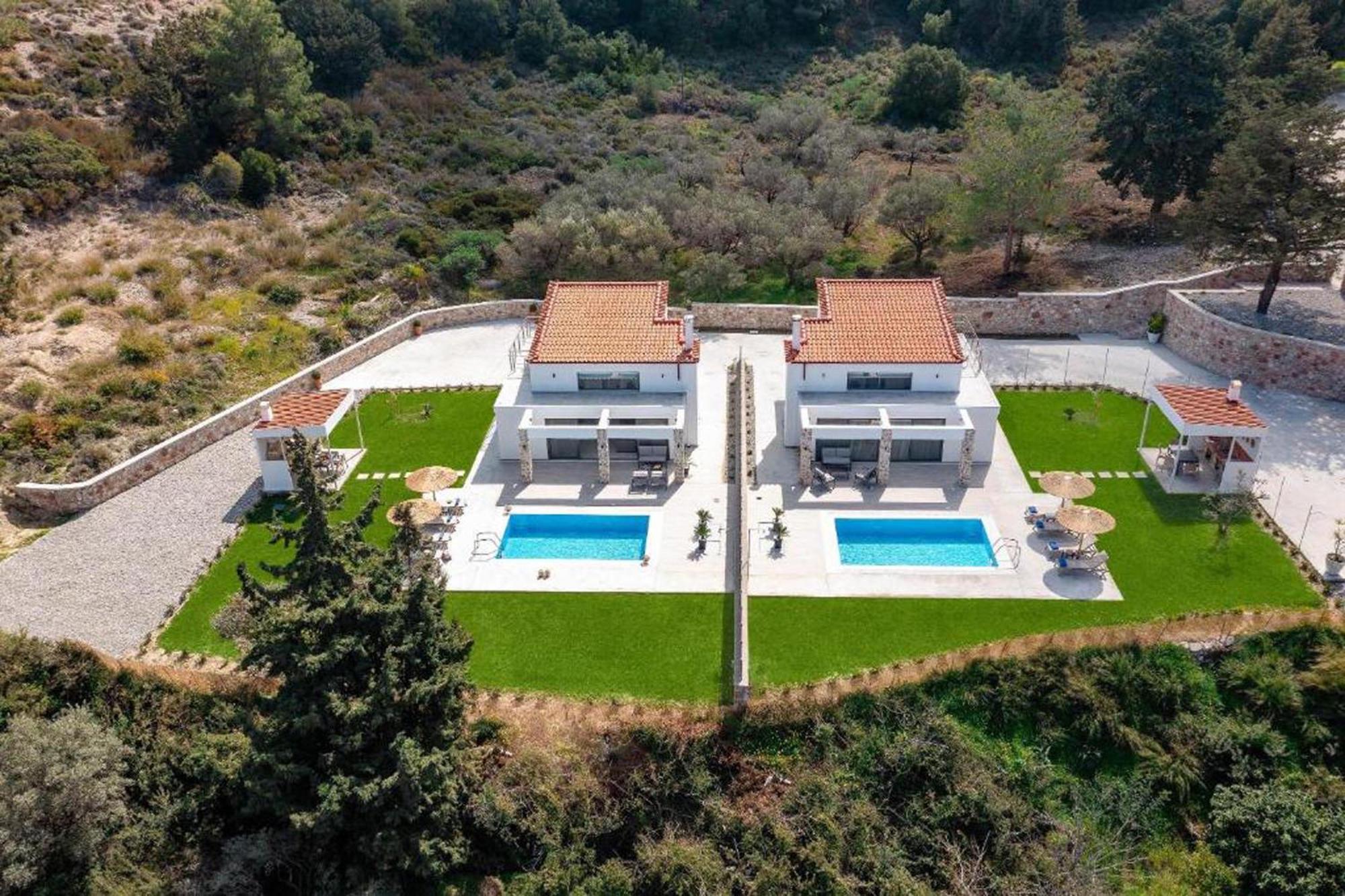 Aiora Luxury Villas アファンドウ エクステリア 写真